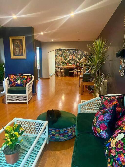 Luxurious Mid Century Modern Folk Art Home Cidade do México Exterior foto